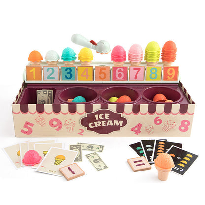 House Ice Cream Math Kitchen Toys