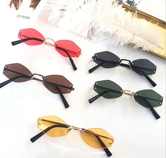 Retro Oval Vintage fashion Sun-glasses