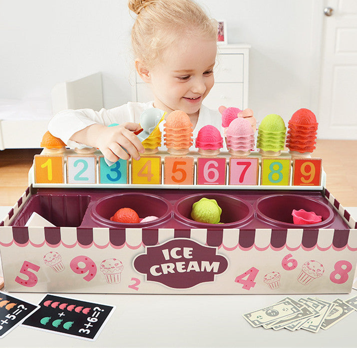 House Ice Cream Math Kitchen Toys