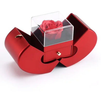 Eternal Flower Apple Jewelry Box